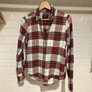 Abercrombie & Fitch plaid shirt size xs